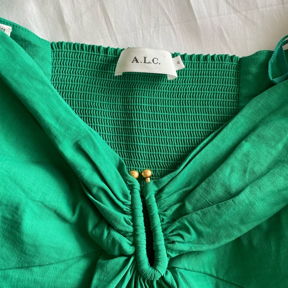 ALC Green Dress - Picture 3 of 3